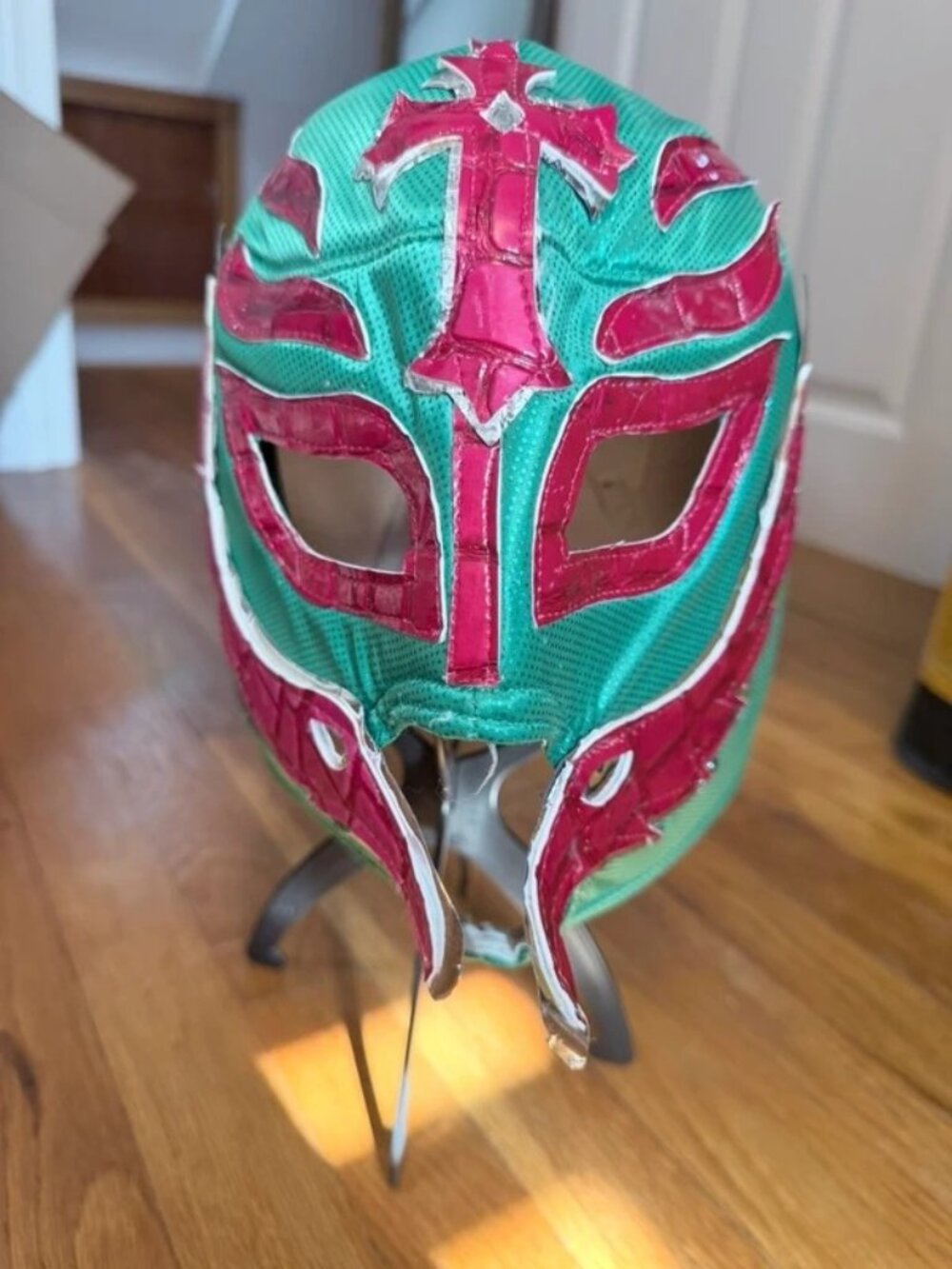 Lucha Libre Rey Mysterio Style Wrestling Mask Adult Cosplay WWE